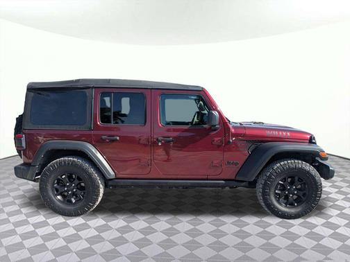 Snazzberry Pearlcoat 2021 Jeep Wrangler Willys