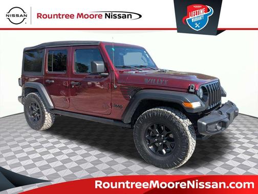 Snazzberry Pearlcoat 2021 Jeep Wrangler Willys