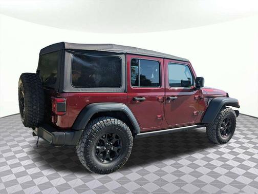 Snazzberry Pearlcoat 2021 Jeep Wrangler Willys