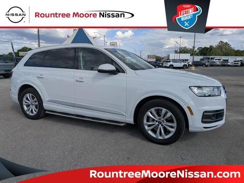 Glacier White 2018 Audi Q7 3.0T Prestige