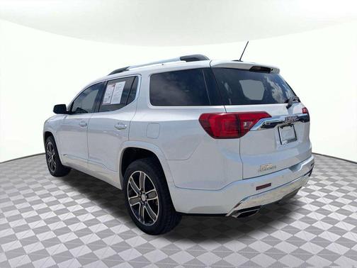 White Frost Tricoat 2017 GMC Acadia Denali