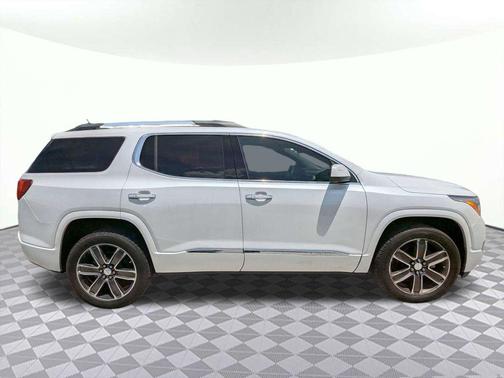 White Frost Tricoat 2017 GMC Acadia Denali