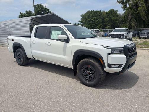 Glacier White 2026 Nissan Frontier PRO-4X