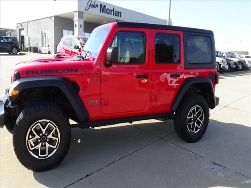 Firecracker Red 2025 Jeep Wrangler 4-Door Rubicon 4x4