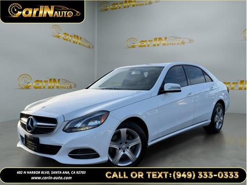 Diamond White Metallic 2014 Mercedes-Benz E-Class 4MATIC