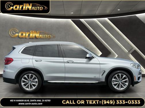 Glacier Silver Metallic 2018 BMW X3 xDrive30i