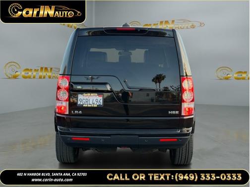 Black 2012 Land Rover LR4 Base