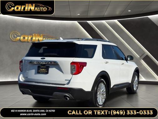 Oxford White 2020 Ford Explorer Limited