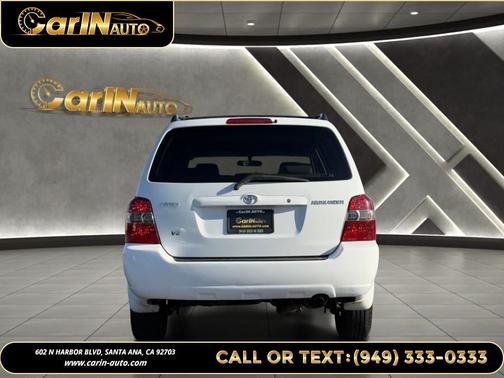 Super White 2005 Toyota Highlander Base