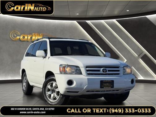 Super White 2005 Toyota Highlander Base