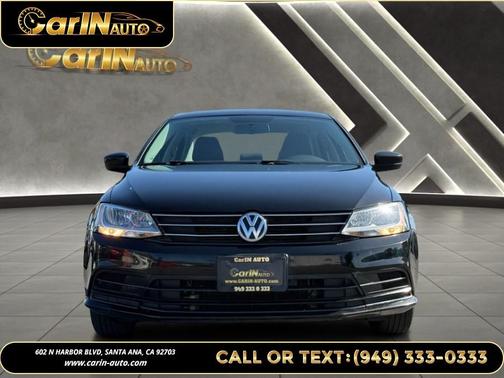 Black Uni 2016 Volkswagen Jetta 1.4T S w/Technology