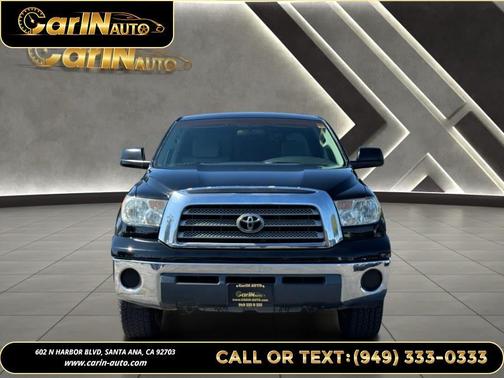 Black 2008 Toyota Tundra SR5