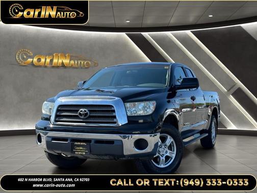 Black 2008 Toyota Tundra SR5