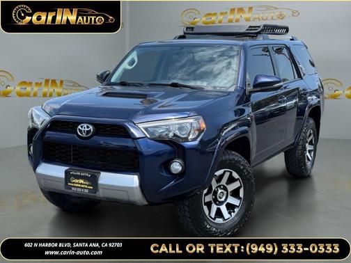 Nautical Blue Metallic 2018 Toyota 4Runner TRD Off Road Premium
