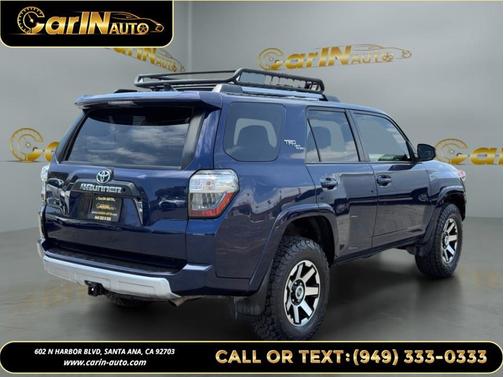 Nautical Blue Metallic 2018 Toyota 4Runner TRD Off Road Premium