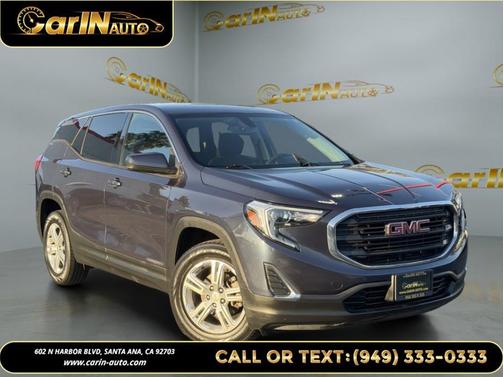 Blue Steel Metallic 2018 GMC Terrain SLE