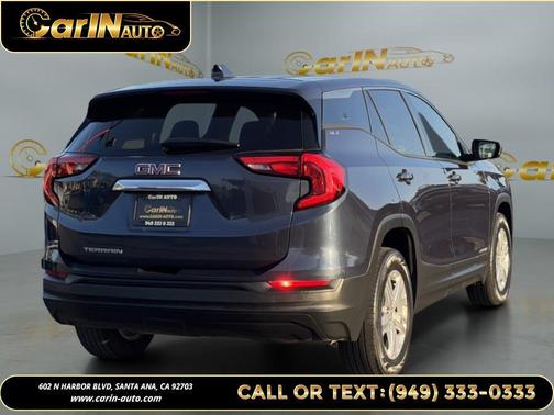 Blue Steel Metallic 2018 GMC Terrain SLE