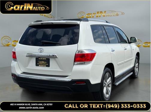 Blizzard Pearl 2011 Toyota Highlander Limited