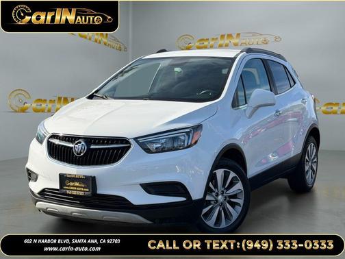 Summit White 2020 Buick Encore Preferred