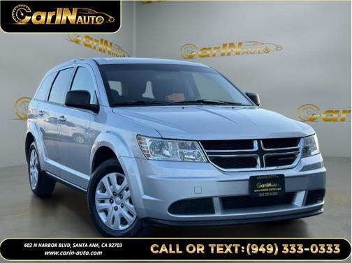 Bright Silver Metallic Clearcoat 2014 Dodge Journey SE