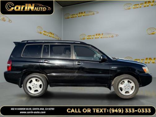Black 2006 Toyota Highlander Sport