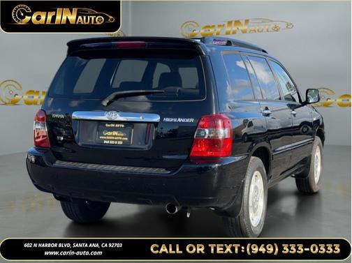 Black 2006 Toyota Highlander Sport