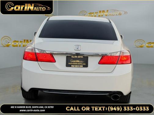 White Orchid Pearl 2014 Honda Accord EX