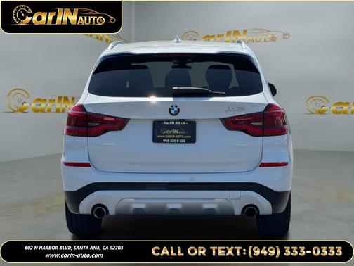 Mineral White Metallic 2018 BMW X3 xDrive30i