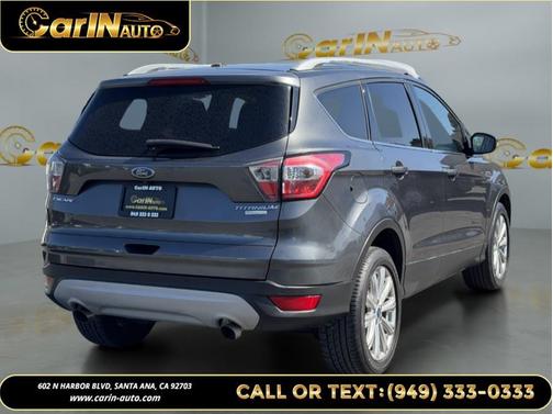 Magnetic Metallic 2017 Ford Escape Titanium