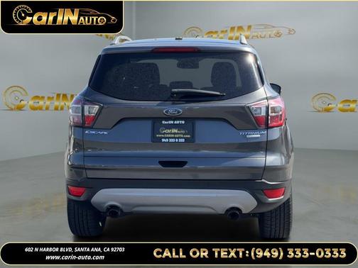 Magnetic Metallic 2017 Ford Escape Titanium
