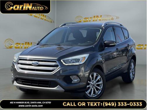 Magnetic Metallic 2017 Ford Escape Titanium