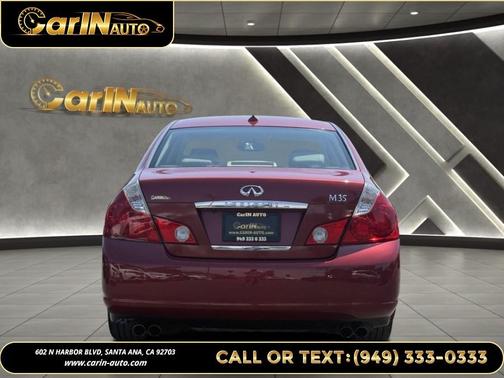 Crimson Roulette Pearl 2006 INFINITI M35 Sport