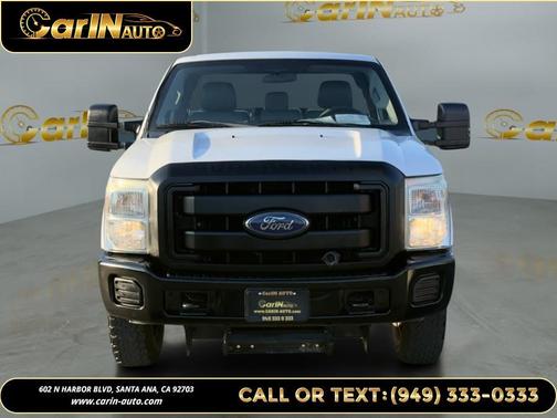 Orange 2014 Ford F-350 XL