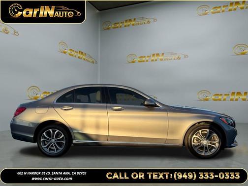 Steel Gray Metallic 2015 Mercedes-Benz C-Class C 300 4MATIC