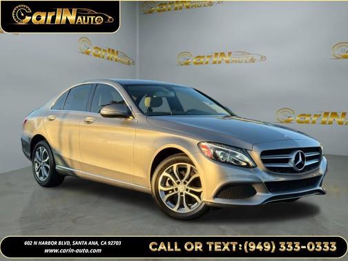 Steel Gray Metallic 2015 Mercedes-Benz C-Class C 300 4MATIC