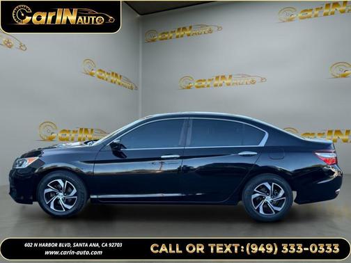 Crystal Black Pearl 2017 Honda Accord LX