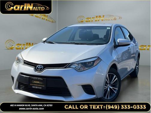 Classic Silver Metallic 2015 Toyota Corolla L