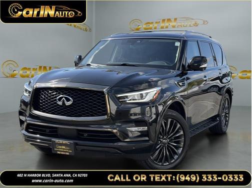 Mineral Black 2021 INFINITI QX80 PREMIUM SELECT AWD