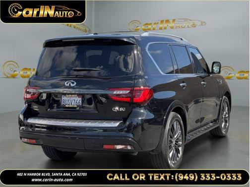 Mineral Black 2021 INFINITI QX80 PREMIUM SELECT AWD