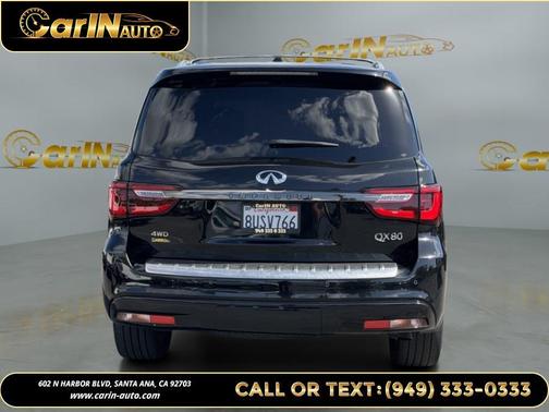 Mineral Black 2021 INFINITI QX80 PREMIUM SELECT AWD