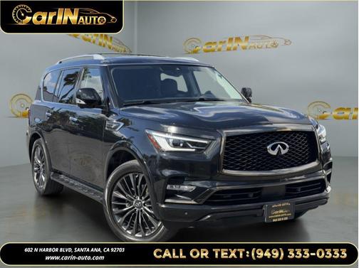 Mineral Black 2021 INFINITI QX80 PREMIUM SELECT AWD