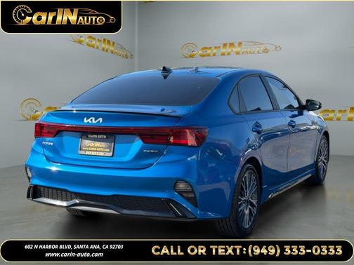 Sporty Blue 2023 Kia Forte GT-Line