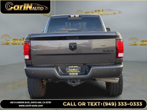 2018 RAM 2500 Laramie Mega Cab 4x4 6'4' Box