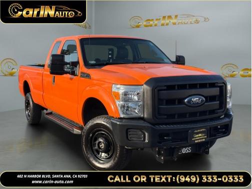 Orange 2015 Ford F-350 XL