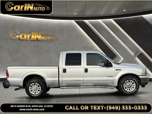 Silver Clearcoat Metallic 2004 Ford F-250 Lariat