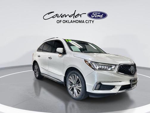 White Diamond Pearl 2019 Acura MDX 3.5L w/Technology Package