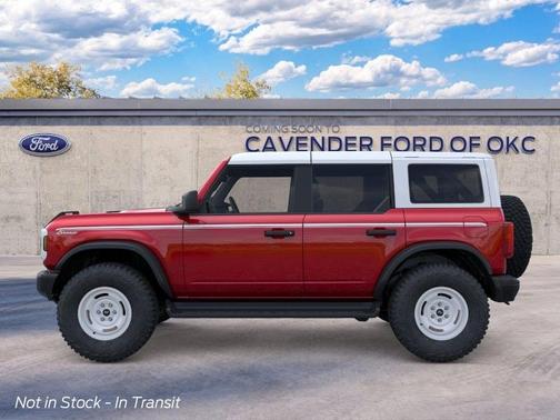 Ruby Red Metallic Tinted Clearcoat 2026 Ford Bronco Heritage Edition