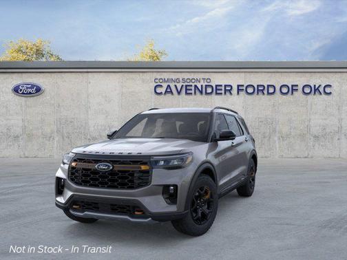 Carbonized Gray Metallic 2026 Ford Explorer Tremor