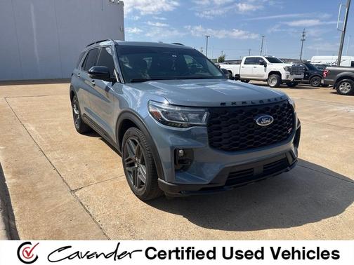 Vapor Blue Metallic 2025 Ford Explorer ST