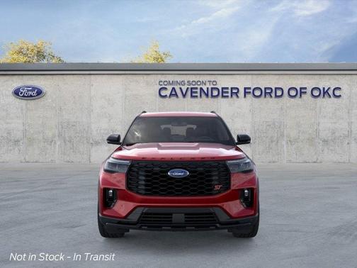 Rapid Red Metallic Tinted Clearcoat 2026 Ford Explorer ST